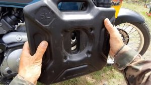 Крепление канистр ЭКСТРИМ на мотоцикл Suzuki DR650 RSE