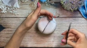 Как БЫСТРО обтянуть шар бархатом / Бархатные новогодние Шары на елку