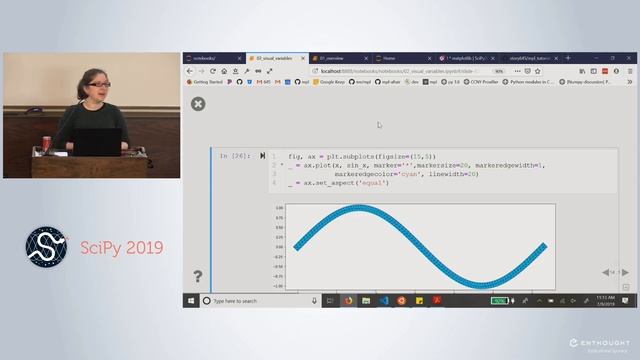 Introduction to Matplotlib | SciPy 2019 Tutorial | Hannah Aizenman, Thomas Caswell смотреть онлайн