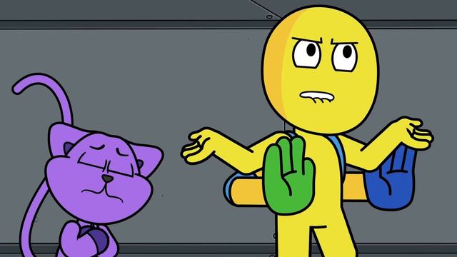 CHAPTER 3, but the ROLES are REVERSED?! (Poppy Playtime Animation) смотреть онлайн