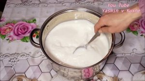 Домашний кефир (катик)? на сметане.Я всегда так готовлю?     ?✅  Мацони