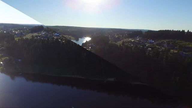 Посёлок Камский и река Шемети, Пермский край, июль 2018 смотреть онлайн