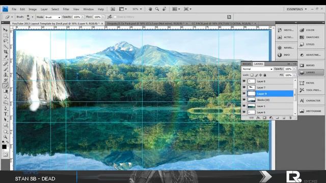 SpeedArt: DJManuel | Background "Be natural" (Photo manipulation) смотреть онлайн