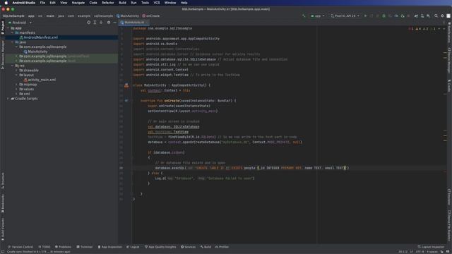 SQLite Sample in Kotlin смотреть онлайн