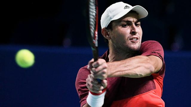 Теннис 2021. ATP 500. Дубай. Карацев-Харрис. Первая победа Аслана Карацева в ATP туре и топ-30. смотреть онлайн