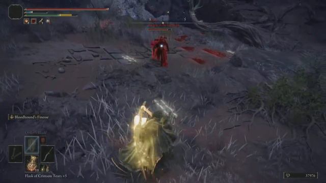 Elden Ring Godlike Dual Katana Red Phantom Knight of the Great Jar смотреть онлайн