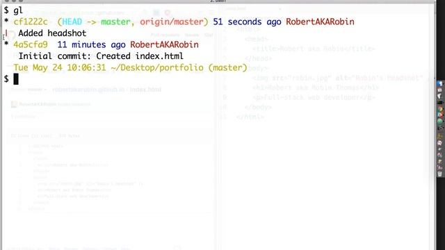 Building a Portfolio Page, Part 2, Pushing to GH pages смотреть онлайн