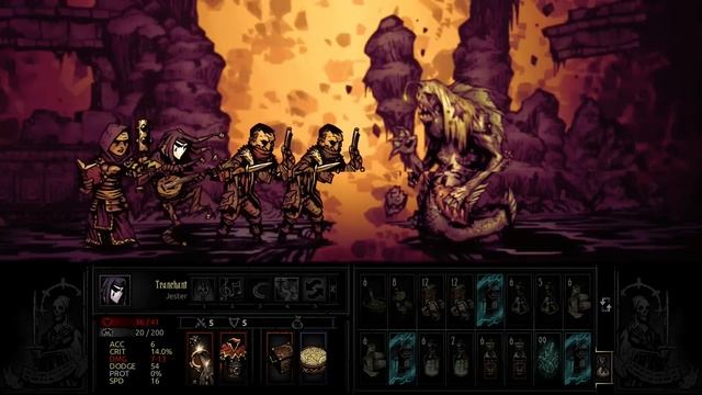 Darkest Dungeon - The Color of Madness - Bandit Carousel squad смотреть онлайн