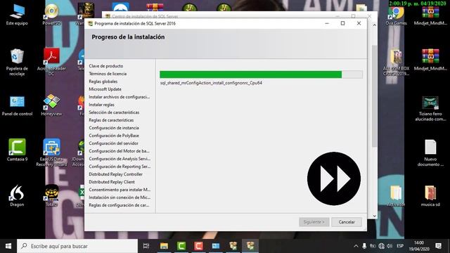 Guia de instalación SQL SERVER 2016 смотреть онлайн