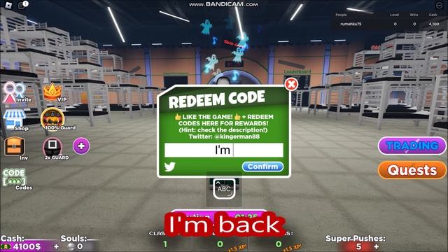 *NEW UPDATE CODES* Squid Game ROBLOX | ALL CODES | JANUARY 2, 2023 смотреть онлайн