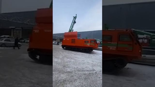 Буровая установка УРБ 2Д3 на шасси МТЛБУ с опцией сдвига каретки