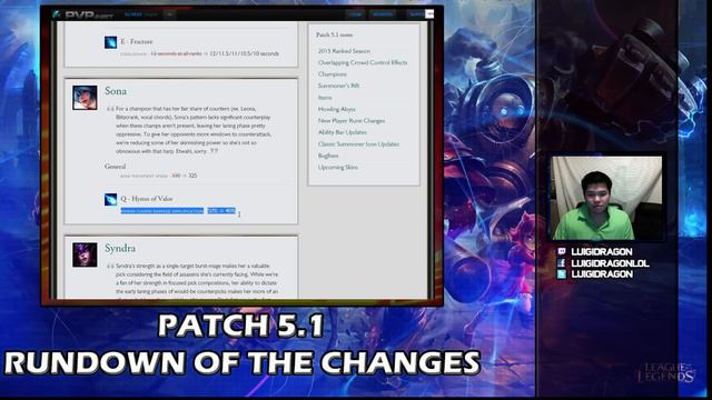 ✔ Patch 5.1 Rundown of the Changes | League of Legends | Season 5 смотреть онлайн