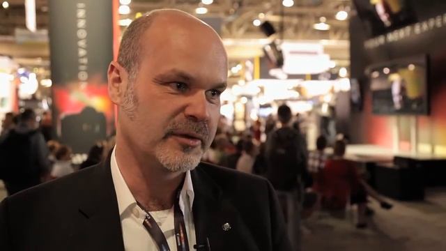 NAB 2012 - Canon's Guido Krebs talking HDSLR, 1DC, 24p, FS700 смотреть онлайн