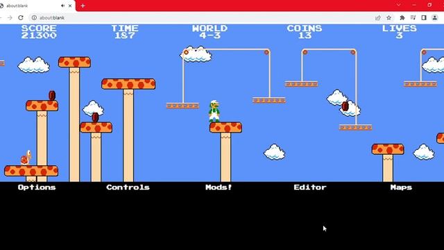 Super Mario Bros. But Customizable (Level Selection, Level Editor, Gameplay Modifications and More) смотреть онлайн