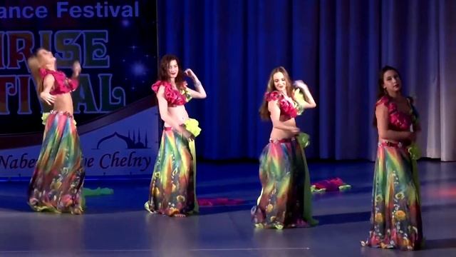 FEERIYA Oriental Dance School - VIII SUNRISE FESTIVAL 2016 смотреть онлайн