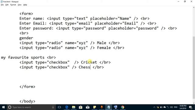 Learn HTML   Creating A Web Form  By Online Courses