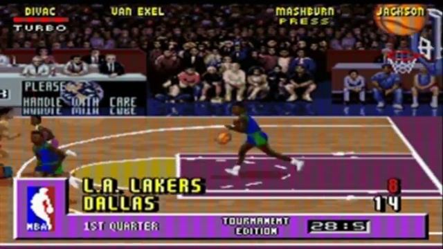 NBA Jam: Tournament Edition - SNES - Gameplay смотреть онлайн