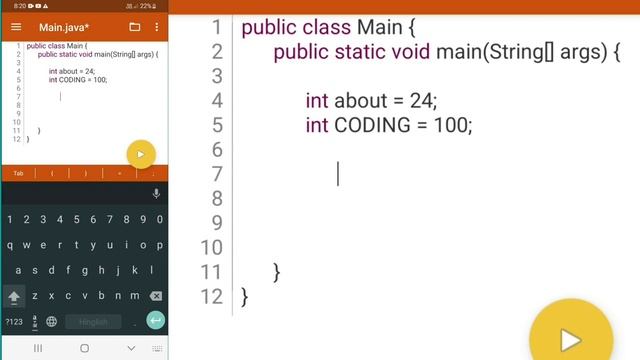java case sensitive full hindi explain and programing se sikhe.about coding24. смотреть онлайн