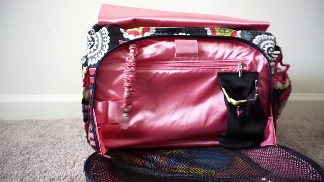 Review/Packing Video: Ju-Ju-Be Better Be Diaper Bag in Dancing Dahlias! смотреть онлайн