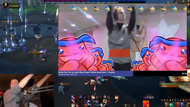 WoW Meme: Leeroy Jenkins Music Video Ft. Asmongold (Funny World of Warcraft) смотреть онлайн