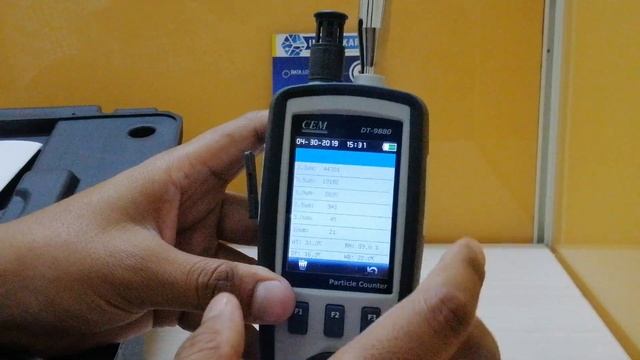 CEM DT-9880 Particle Counter with TFT color LCD and Camera Function | Particle Counter смотреть онлайн