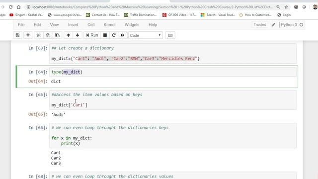 Tutorial 3- Python Sets, Dictionaries and Tuples смотреть онлайн