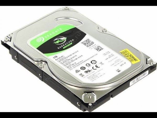 Купил новый жесткий диск Seagate 7200 BarraCuda 1 ТБ. Установка, продувка системника.