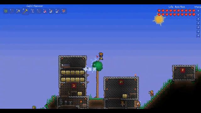 Terraria LP #13 (Floating Island!) смотреть онлайн