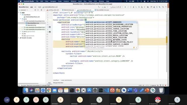 Mobile Application Development -Lecture 14 Android Broadcast Receiver with OTP verification Example смотреть онлайн