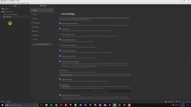 Atom - Disable Preview Tabs смотреть онлайн