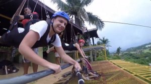 Филиппины. Боракай. Атракцион Зиплайн
