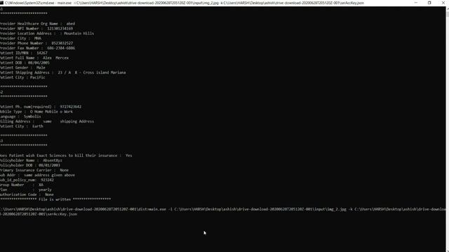 OCR on Sample form using Google Cloud Vision API смотреть онлайн