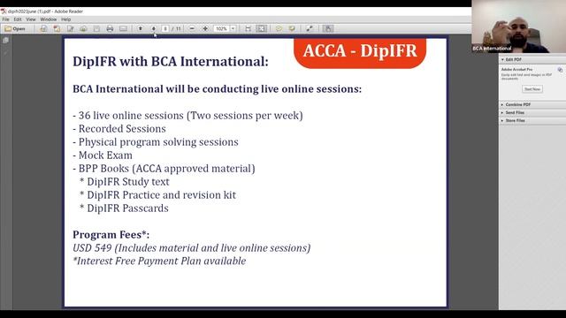 DipIFR with BCA International 2023 смотреть онлайн