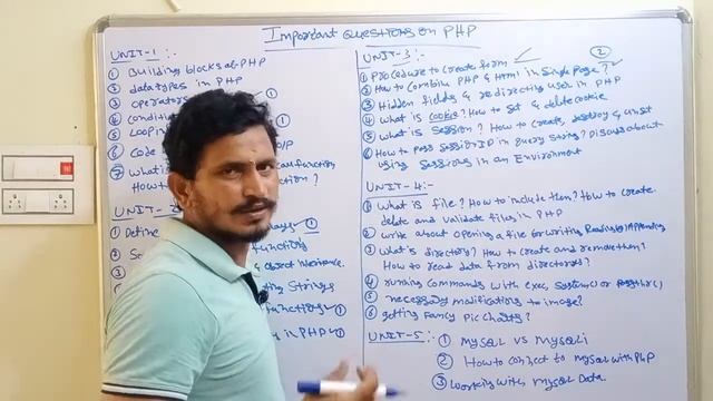 Important Questions on PHP || PHP in Telugu || By Mr Sivarao смотреть онлайн