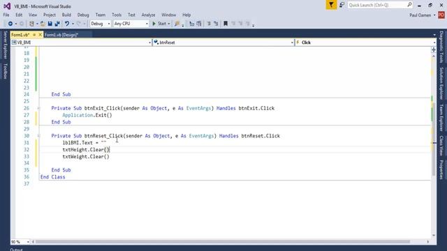 How to Create BMI Calculator in Visual Basic.Net смотреть онлайн