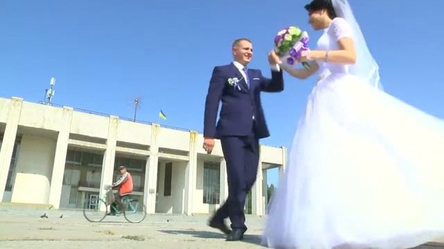 Артем и Илона. г. Первомайский, Харьковская область. Выездная церемония. ГК "Журавлик" смотреть онлайн