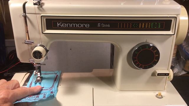 Kenmore 8 Stitch (for Sue in Dublin) Quick review and demo. (Video 126) смотреть онлайн
