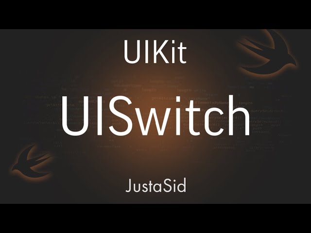 #5 UISwitch. уроки UIKit смотреть онлайн