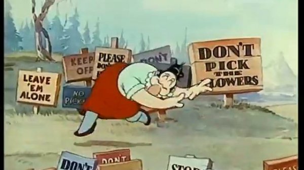 Mgm Cartoon The Captain And The Kids - Petunia Natural Park (1939)