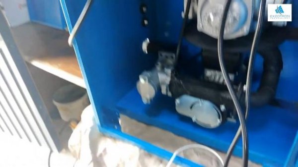 Тарирование топливных баков автоматически по радиоканалу bluetooth на оборудовании Exzotron.