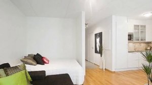 Интерьер однокомнатной квартиры с нишей