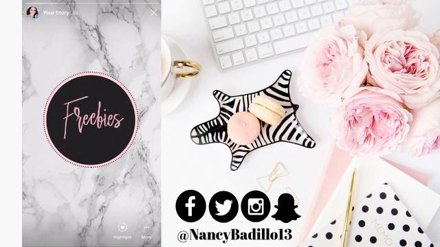 How To Add Instagram Highlight Covers + 50 FREE Etsy Highlight Covers | Nancy Badillo смотреть онлайн