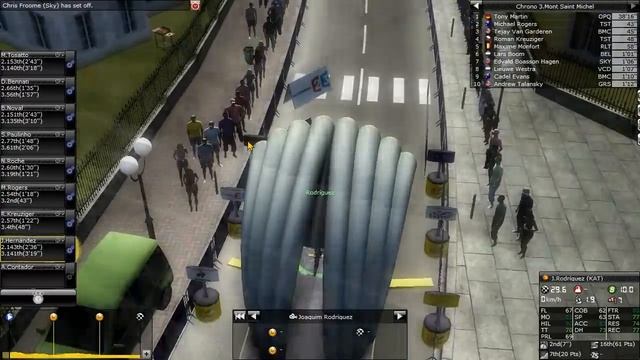 Pro Cycling Manager 2013 - Le Tour de France - TFW - Stage 11 смотреть онлайн