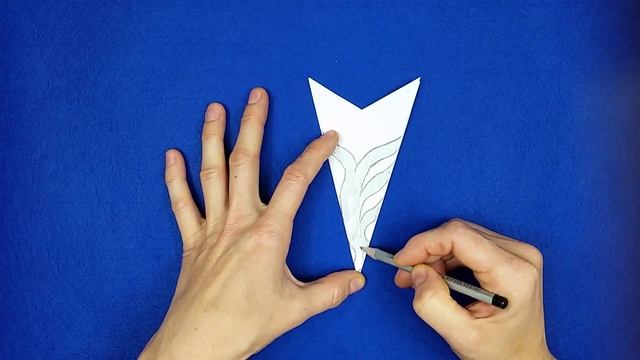 СНЕЖИНКА из бумаги своими руками, пошагово... смотреть онлайн
