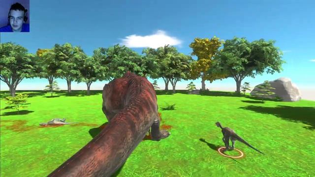 7 Велоцираптор Vs TRex | Кто победит | Animal Revolt Battle Simulator