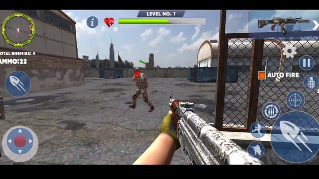 Modern Commando Secret Mission _ Android Gameplay смотреть онлайн