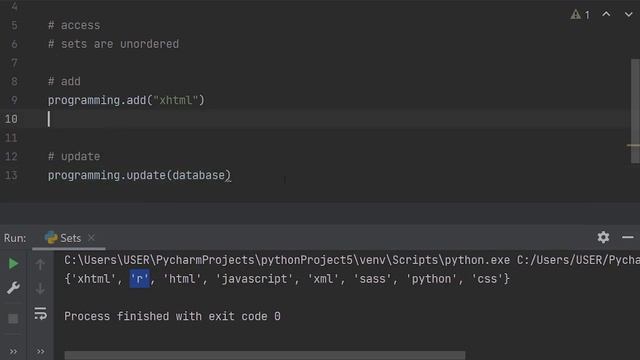 Python Set Methods #16 смотреть онлайн