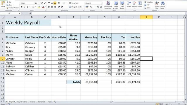 Excel 2010 - LOOKUP Functions смотреть онлайн
