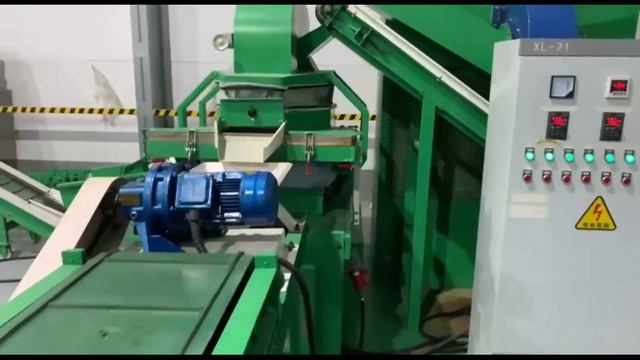 Гранулятор линия для переработки кабеля и провода /Дробилка/Сепаратор/Шредер одновальный/ смотреть онлайн