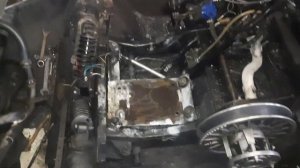 подмоторная плита на снегоход рысь для лифан 27лс